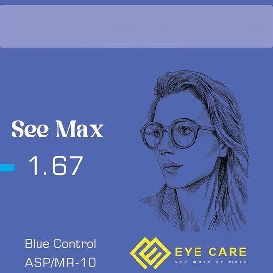 عدسی فشرده see max و بلوکنترل ۱.۶۷ BLUE Control / ASP / MR-10